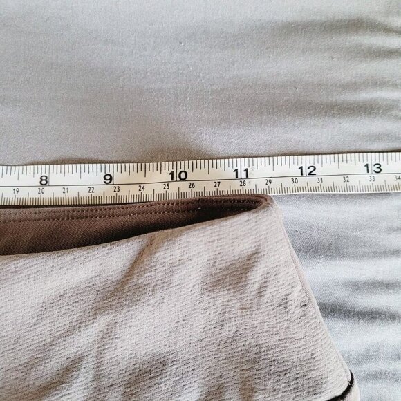 Athleta Headlands Hybrid Cargo Pants Womens Size 4 Brown Stretch Pull On Legging - Picture 2 of 10